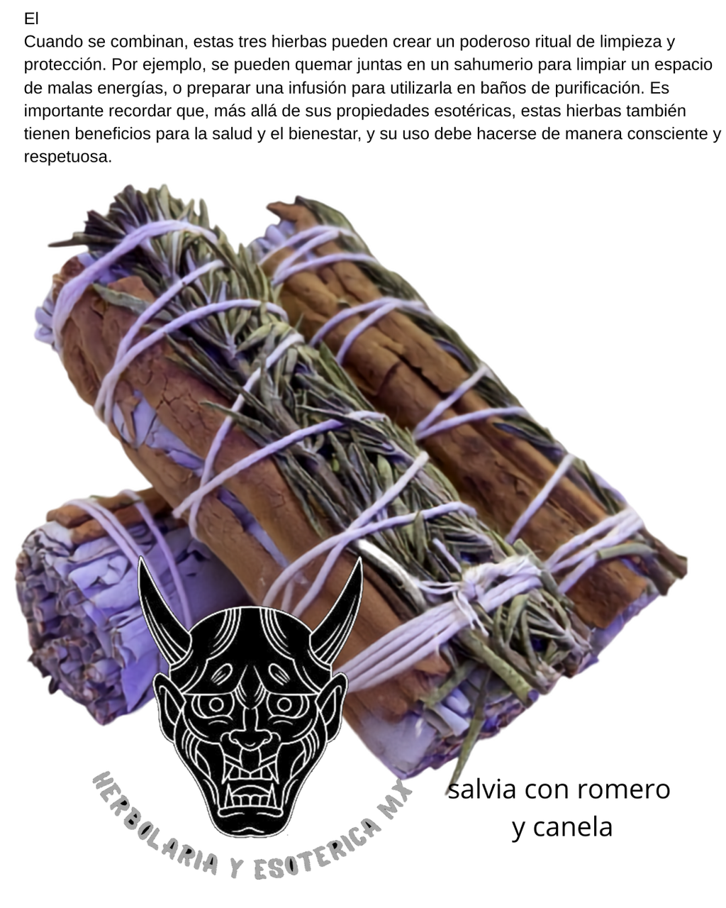 Herbolaria salvia y romero ect.