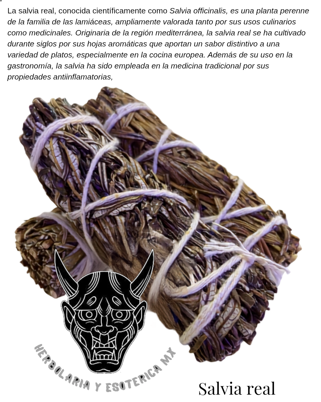 Herbolaria salvia y romero ect.